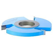 4" 3-Wing Heavy-Duty Rabbeting Cutter, 3/8" Cutting Height