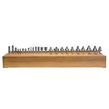 24-Piece Router Bit Set, 1/4" Shank