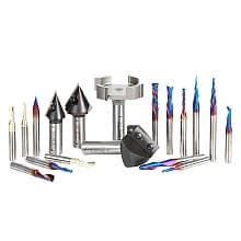 18-Piece CNC Ultimate Signmaking Router Bit Collection