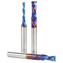 3-Piece CNC Spektra Extreme Tool Life Coated Starter Pack, 1/4" Shank