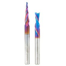 2-Piece CNC Spektra Signmaking Router Bit Pack III, 1/4" Shank