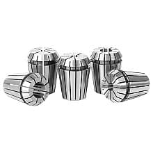 CO-ER25 1/8"/3/16"/1/4"/3/8"1/2" x 34" 5-Piece CNC High Precision Spring Collet for ER25 Tool Holder