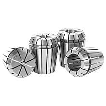 CO-ER32 1/4"/3/8"/1/2"/3/4" x 30mm CNC High Precision Spring Collet for ER32 Tool Holder(4/Piece)