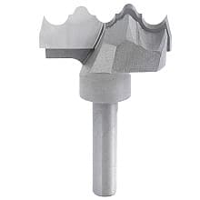 2-1/2" x 2-7/8" Rosette Router Bit, 3/8" Shank