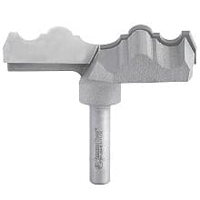 3-11/32" x 2-7/8" Rosette Router Bit, 3/8" Shank