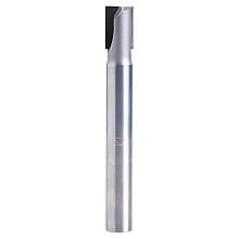 1/2" Dia x 3/4" Polycrystalline Diamond Tipped Straight Plunge Bit, Double Flute, 1/2" Shank