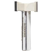 1-1/2 Dia x 1/2" Polycrystalline Diamond (PCD) Tipped CNC Spoilboard Surfacing, Rabbeting, Flycutter, Slab Leveler/Surface Planer, 1/2" Shank