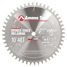 10" Dia x 48T Carbide Tipped Hollow Ground