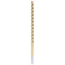1/4" x 6" Foam Cutting Ball End Extended TiN Coated Up-Cut CNC Spiral Router Bit, 4-Flute, 1/4" Shank
