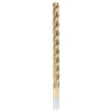 1/2" x 8" Foam Cutting Ball End Extended TiN Coated Up-Cut CNC Spiral Router Bit, 4-Flute, 1/2" Shank