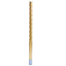 1/2" x 10" Foam Cutting Square End Mill Extended TiN Coated Up-Cut Spiral Router Bit, 4-Flute, 1/2" Shank