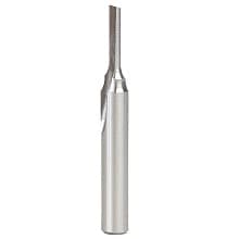 1/8" x 2" Plastic Cutting 'O' Straight Bit, 1-Flute, 1/4" Shank