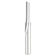 3/16" x 3/4" HSS Single 'O' Flute, Straight Plastic Cutting Router Bit, 1-Flute, 1/4" Shank