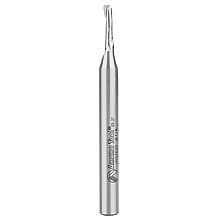 1/8" x 2-5/8" Aluminum Cutting Up-Cut Spiral Router Bit, 1-Flute, 1/4" Shank
