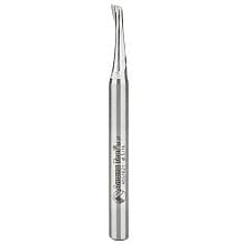 3/16" x 2-7/8" Aluminum Cutting Up-Cut Spiral Router Bit, 1-Flute, 1/4" Shank