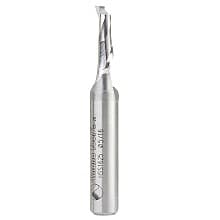 5/16" x 3-1/2" Aluminum Cutting Up-Cut Spiral Router Bit, 1-Flute, 1/2" Shank