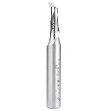 3/8" x 3-1/2" Aluminum Cutting Up-Cut Spiral Router Bit, 1-Flute, 1/2" Shank