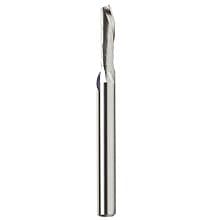 1/4" x 2-3/4" Aluminum Cutting Down-Cut Spiral Router Bit, 1-Flute, 1/4" Shank