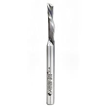 1/4" x 3" Aluminum Cutting Down-Cut Spiral Router Bit, 1-Flute, 1/4" Shank