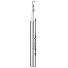 1/8" x 2-5/8" Aluminum Cutting Up-Cut Spiral Router Bit, 2-Flute, 1/4" Shank