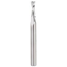3/16" x 2-7/8" Aluminum Cutting Up-Cut Spiral Router Bit, 2-Flute, 1/4" Shank