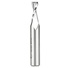 5/16" x 3-1/4" Aluminum Cutting Up-Cut Spiral Router Bit, 2-Flute, 1/2" Shank
