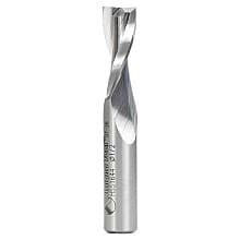 1/2" x 3-1/4" Aluminum Cutting Up-Cut Spiral Router Bit, 2-Flute, 1/2" Shank
