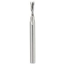 3/16" x 2-7/8" Aluminum Cutting Down-Cut Spiral Router Bit, 2-Flute, 1/4" Shank