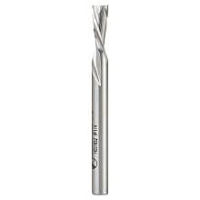 1/4" x 2-3/4" Aluminum Cutting Down-Cut Spiral Router Bit, 2-Flute, 1/4" Shank, 5/8" Cutting Height