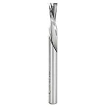 1/4" x 2-3/4" Aluminum Cutting Down-Cut Spiral Router Bit, 2-Flute, 1/4" Shank