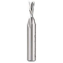 5/16" x 3-1/4" Aluminum Cutting Down-Cut Spiral Router Bit, 2-Flute, 1/2" Shank
