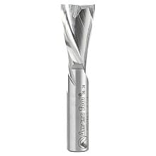 3/4" x 3-1/4" Aluminum Cutting Down-Cut Spiral Router Bit, 2-Flute, 1/2" Shank