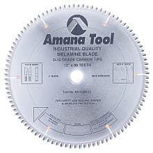 12" x 96 Teeth Double-Side Melamine Saw Blade