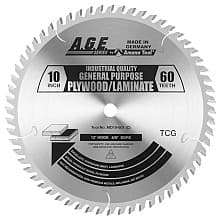 10" x 60 Teeth General Purpose Cross-Cut/Cut-Off Saw Blade