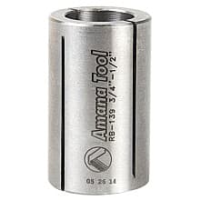 3/4" x 1-1/4" High Precision Steel Router Collet Reducer, 1/2" Shank