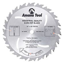 10" x 20 Teeth Euro-Rip Saw Blade