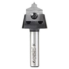 RC-1056 1/8" Radius x 7/8" x 1/4" Tru Point Roundover Insert CNC System Router Bit, 1/2" Shank