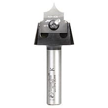RC-1061 5/16" Radius x 7/8" x 5/16" Tru Point Roundover Insert CNC System Router Bit, 1/2" Inch Shank