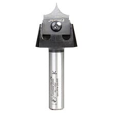 RC-1063 3/8" Radius x 7/8" x 3/8" Tru Point Roundover Insert CNC System Router Bit, 1/2" Inch Shank