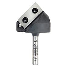 Insert V-Groove 90° x 3/4" x 1/4" Shank CNC Router Bit