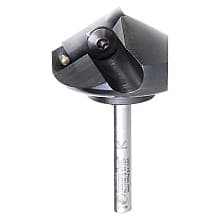 Insert V-Groove 120° x 35mm Dia x 10mm x 6mm Shank CNC Router Bit