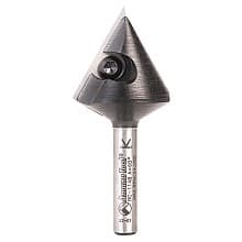 Insert V-Groove 60° x 59/64 x 1/4" Shank CNC Router Bit