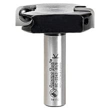 1-3/4" Dia x 15/32" Insert Carbide Spoilboard Surfacing, Rabbeting, Flycutter, Slab Leveler/Surface Planer 1/8" Radius, 1/2" Shank