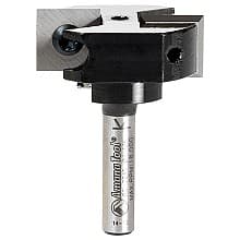 1-1/4" Dia x 15/32" Insert Carbide Mini Spoilboard Surfacing, Rabbeting, Flycutter, Slab Leveler/Surface Planer Router Bit, 1/4" Shank