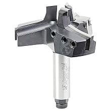 95mm x 20mm Solid Carbide CNC Insert Multi Profile Raised Panel Bit, 3-Flute, 3/4" Shank for Profile #1