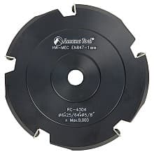 6" Dia x 5 Teeth Insert Carbide ACM 90° Double Edge V-Scoring, 5/8" Bore Saw Blade
