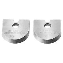 8mm Radius Insert Carbide Knives for Radius Profile no. 61164 (2 Pieces)