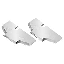 RCK-256 Insert Cabinet Door Edge Solid Carbide Insert Knives for RC-2120, Pair of 2