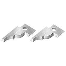 RCK-292 Solid Carbide Bead/Cove Insert Knives for Insert Profile-Counter Set, Pair of 2
