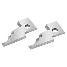 RCK-292L Solid Carbide Bead/Cove Insert Knives for Insert Profile-Counter Set, Pair of 2